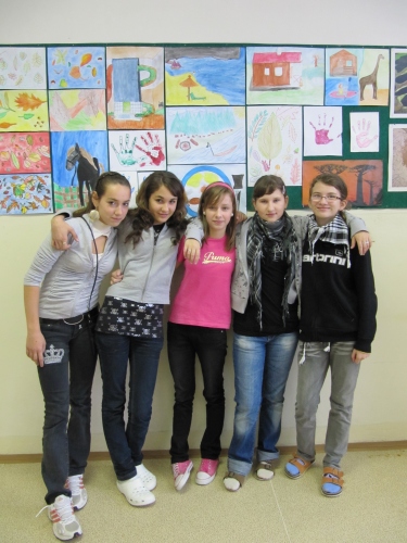 Růžena, Helena, Anna, Nikola a Sabina